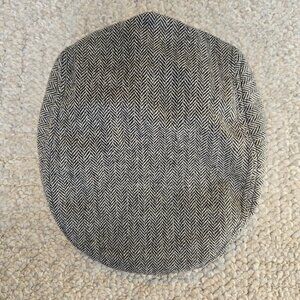 Croft and Barrow Wool Flat Cap- Size L, gray